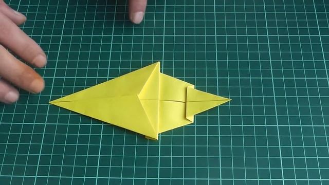 Оригами луна // Как сделать луну из бумаги оригами // Origami paper moon