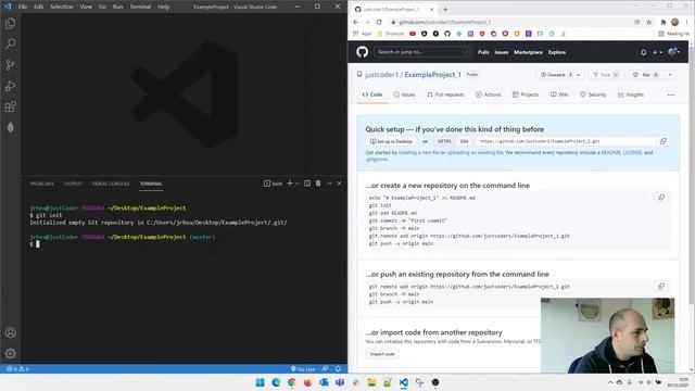 Video 21 - Connecting Local GIT Repo to GITHub for the first time смотреть онлайн