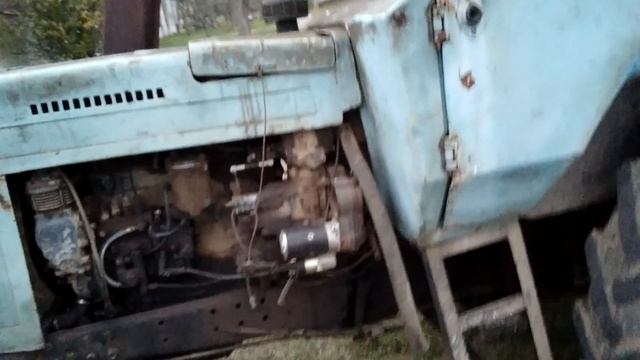 Ремонт трактора, замена пускача на мтз 80! Помогггггггггите! смотреть онлайн