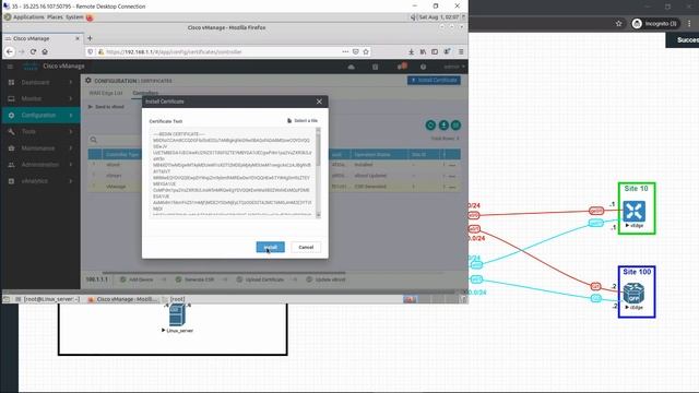 5. SD-WAN Controllers and Edge Setup | How to Setup an SD-WAN lab in EVE-NG Pro on Google Cloud смотреть онлайн