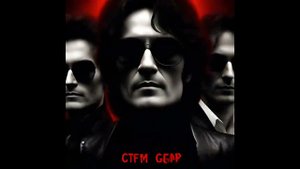 Альбом 45 группы Кино выпущенный в 1982 году, нарисованный искусственным интеллектом