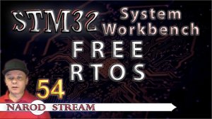 Программирование МК STM32.  УРОК 54.  System Workbench.  FreeRTOS