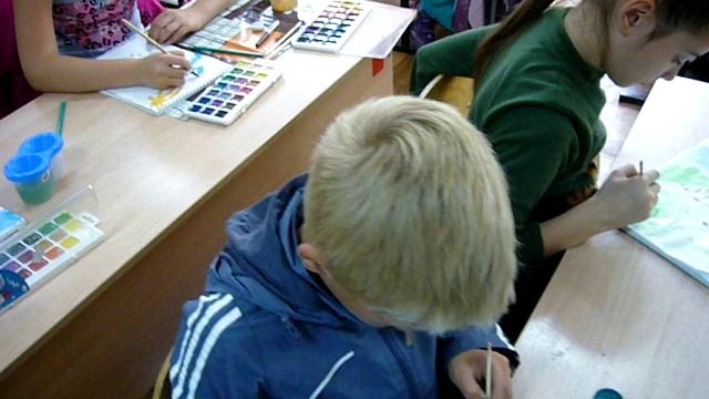 Урок рисования 