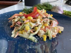 Гости съели этот салат за 5 мин! Как вкусно! Салат на новый год 2023