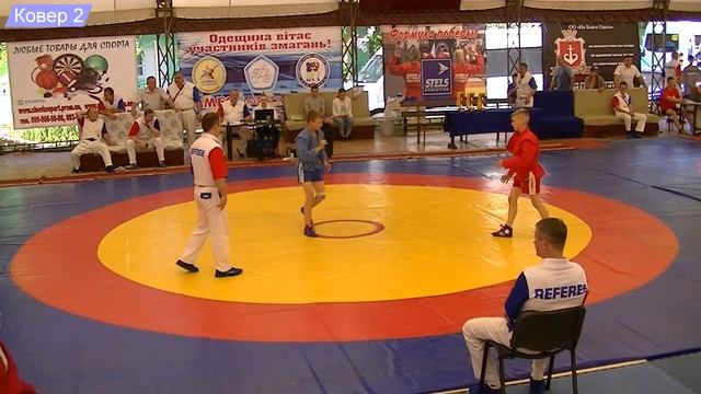 Самбо. Чемпионат Украины (U-14). Ковер 2. День первый смотреть онлайн