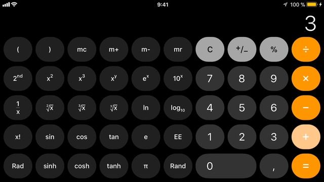 Калькулятор в iOS 11 разучился считать смотреть онлайн