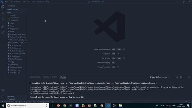 Visual Studio Code Debugger Setup|How To Set Template In Vs Code|vs Code Custom Snippets|Mingw Debu