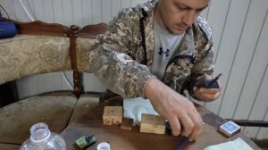 Наборная рукоять на нож своими руками.