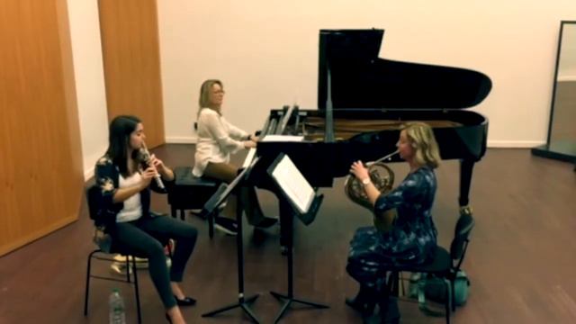 Ilcodema Trio - from "Esquisse" pour cor, flûte, et piano - Georges Barboteu смотреть онлайн