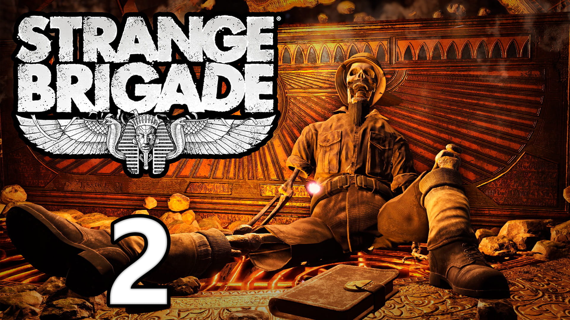 Strange Brigade - Кооператив - Место раскопок Харбина ч.2 - Прохождение игры [#2] | PC (2018 г.)