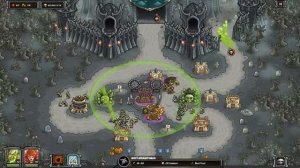 Прохождение Kingdom Rush Frontiers Veteran – Сумрачный замок  3 Stars