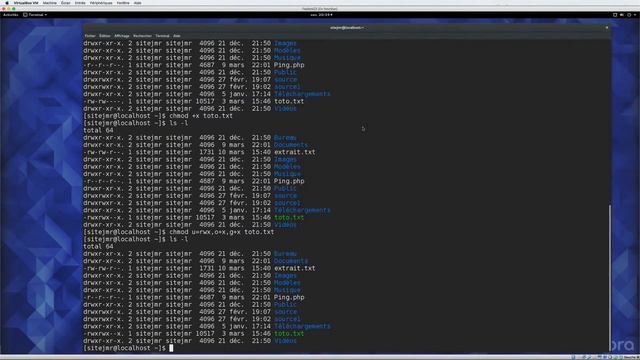 Linux - 07 - Droits et permissions смотреть онлайн