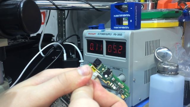 Диагностика отвала микросхем \ Как найти неисправную микросхему смотреть онлайн