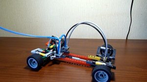 Компактная независимая пневматическая подвеска из Лего Техник