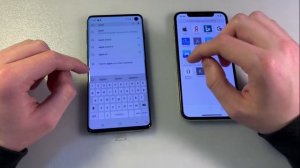 Samsung Galaxy S10 vs iPhone X