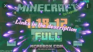 Download minecraft 1.1.18.12.01 official version