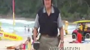 Австралия - поиск монет на пляже