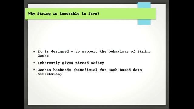 Java Interview Question #2: Why String is immutable in Java ? смотреть онлайн