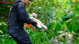 TL Nerf War: Special Force SEAL X Warriors Nerf Guns Fight Criminal Group Attack Enemy's Head Quate