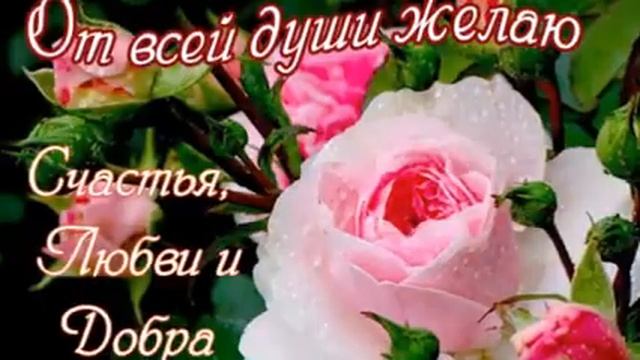 Я желаю счастьяродным и друзьям!..исп. Валерий Капризов