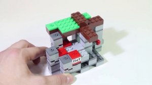 LEGO MINECRAFT 21118 The Mine Speed Build 4K