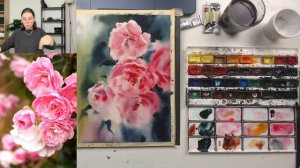 Бесплатный мастер-класс «Розы Alla Prima» с Дарьей Куцаевой