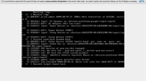 Solution: this kernel requires an x86-64 cpu but only detected an i686 cpu in virtual box