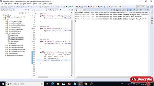 What is an interface in java? смотреть онлайн