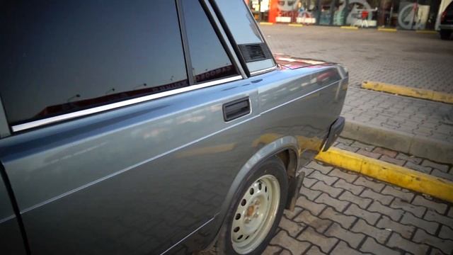 Атермальная пленка на автомобиль ваз 2107 лобовое стекло .  тонировка вкруг  . затонировал ваз