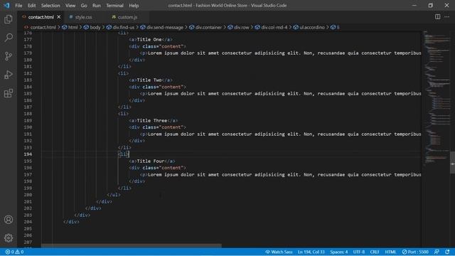 How to Make an Online Store Website Using HTML | CSS | JS | BOOTSTRAP | Multi Page Website | Part-
