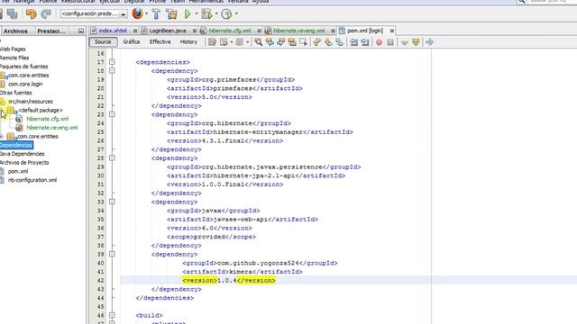JSF + Primefaces + Materialize: Login template (Part 3 with Hibernate Kimera) смотреть онлайн