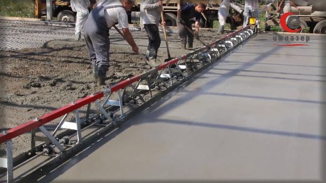 Секционная виброрейка Helix, для укладки бетона. Sectional Vibrating Screed for concrete placement смотреть онлайн
