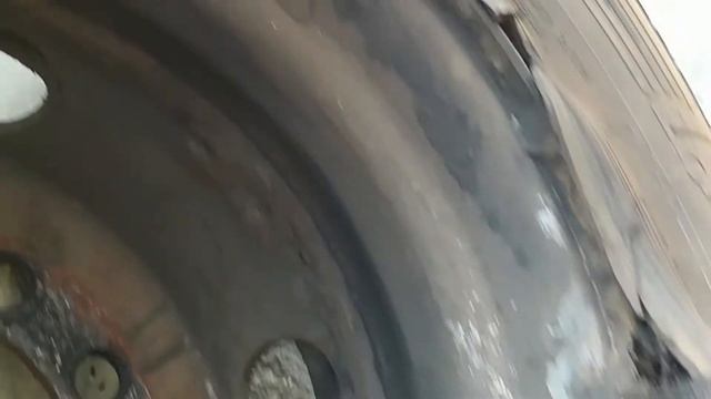 Бывает и такое - согнуло ось БПВ, Ремонт полуприцепа БПВ на выезде!!!