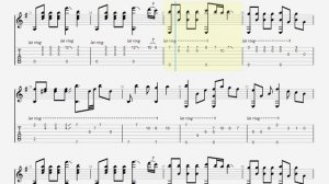 Tango to Evora TAB - fingerstyle guitar tabs (PDF + Guitar Pro)