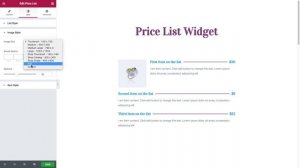 How to Make Price Lists in WordPress with Elementor