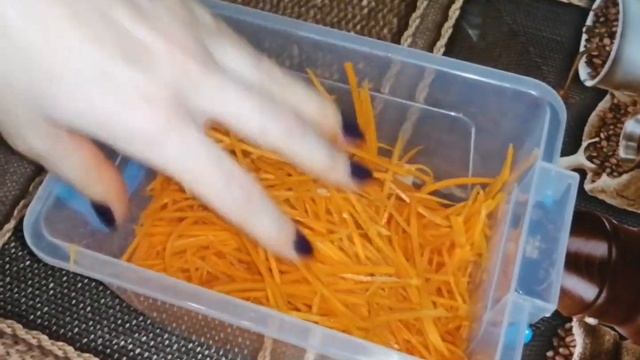 Морковь по корейски не острая! Мой рецепт приготовления!