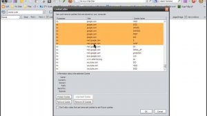 Using the Cookie Culler Firefox extension