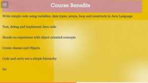 Introduction to Entry Level Java Programming and Fundamentals Certification Course