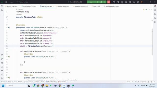 #3 Login using Firebase in Android | Firebase Authentication | codetrix