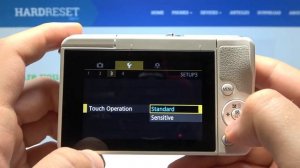 How to Change Touch Operation Mode on CANON EOS M10 - Adjust Screen Sensitivity on Canon Camera