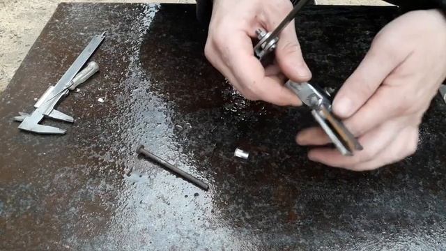 Самодельный заклёпочник для резьбовых заклёпок из подручного материала
