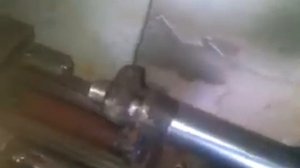 Самодельная задняя бабка.