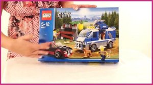 Lego City. Фургон для полицейских собак (4441)