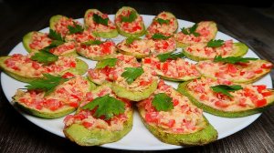 Кабачки на закуску. Рука сама тянется к бокалу? ? Бюджетная вкуснятина из кабачков!