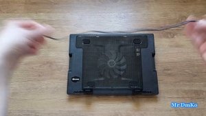 Laptop Cooling Pad Vakoss LF 1860AL unboxing
