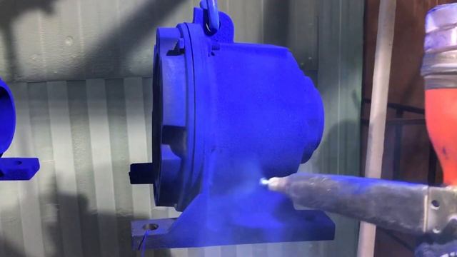 Покрытие порошковой краской редукторов от GlobalProm смотреть онлайн