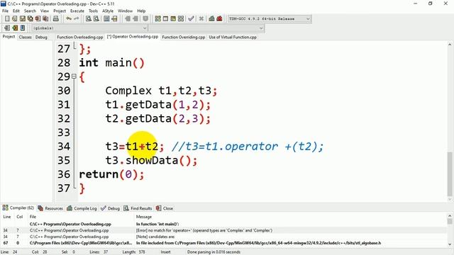 Polymorphism in C++ | Function and Operator Overloading | Virtual Function in C++ Hindi #17