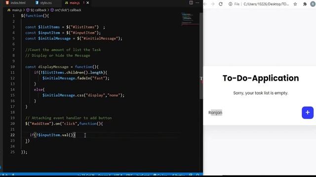 Todo List using HTML CSS & JavaScript | Todo List in JavaScript смотреть онлайн