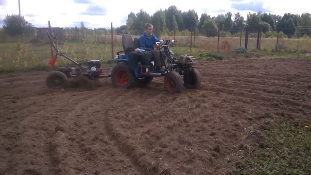 Прицепная фреза смотреть онлайн