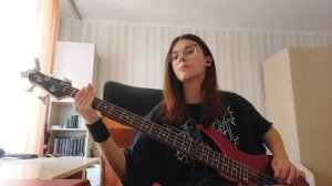 Freezing moon by Mayhem bass cover